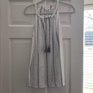 Soft Joie tank with striped texture